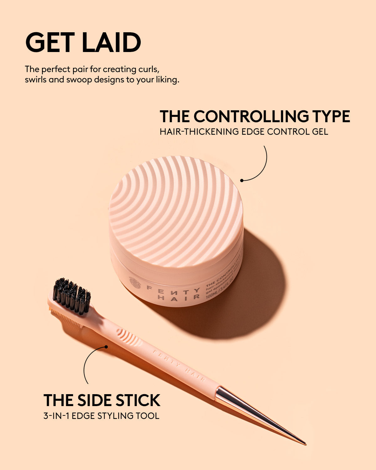 The Side Stick 3-in-1 Edge Styling Tool