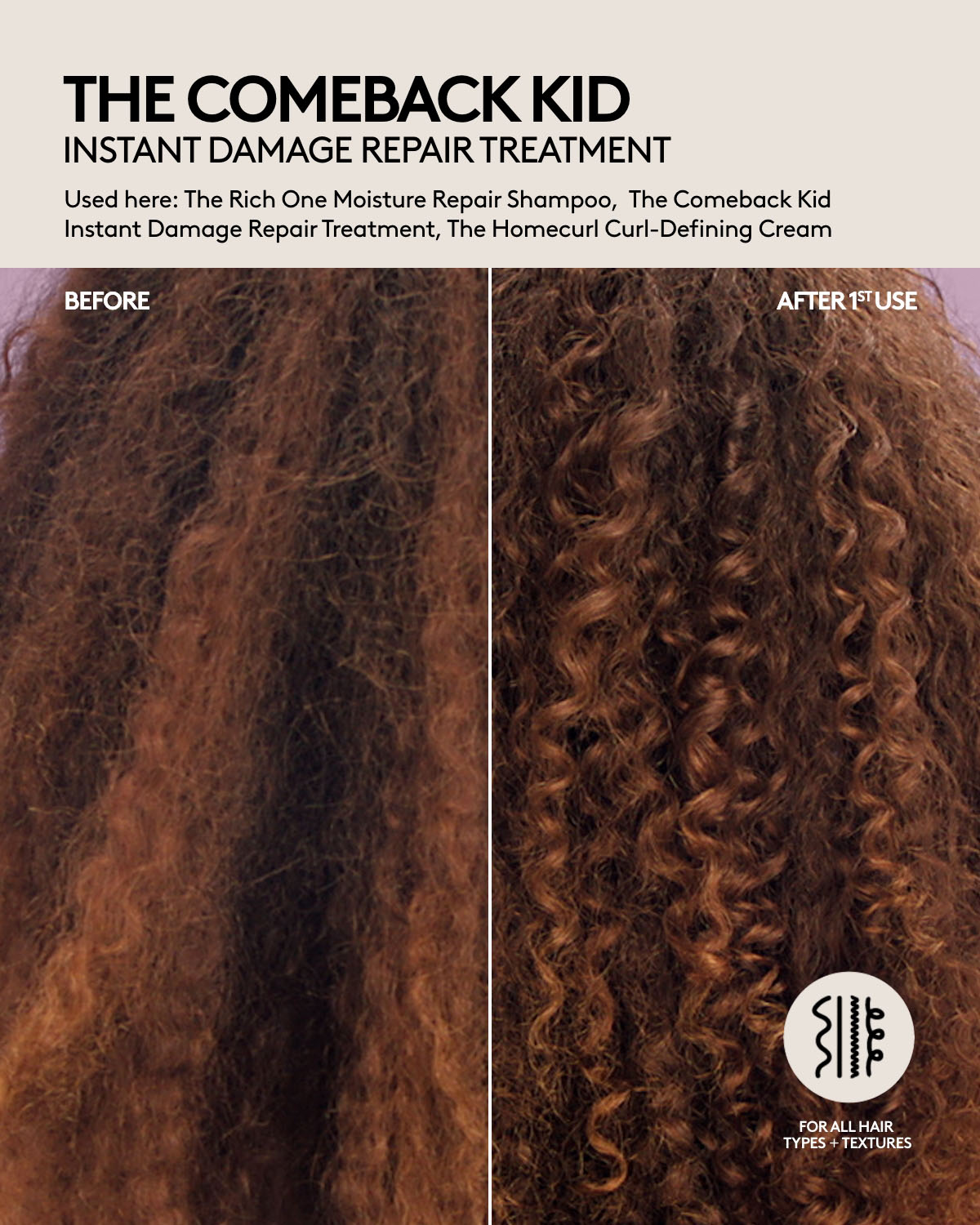 The Comeback Kid Instant Damage Repair Treatment Bond Builder